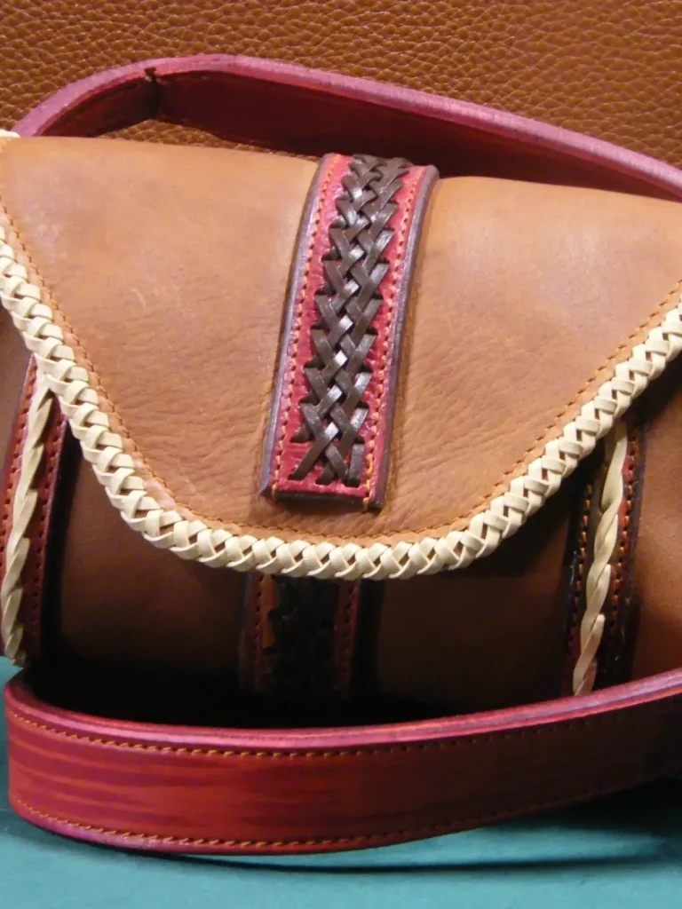 Sac à main en cuir artisanal – Gamme Héritage – Art’Illium